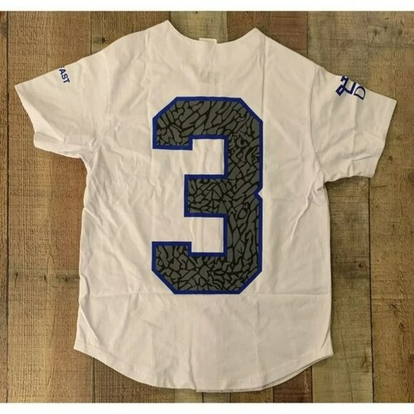 Effectus Racing Team 3 Clothing Mens Racer Bear Jersey White SM NWT Defect - Picture 4 of 6